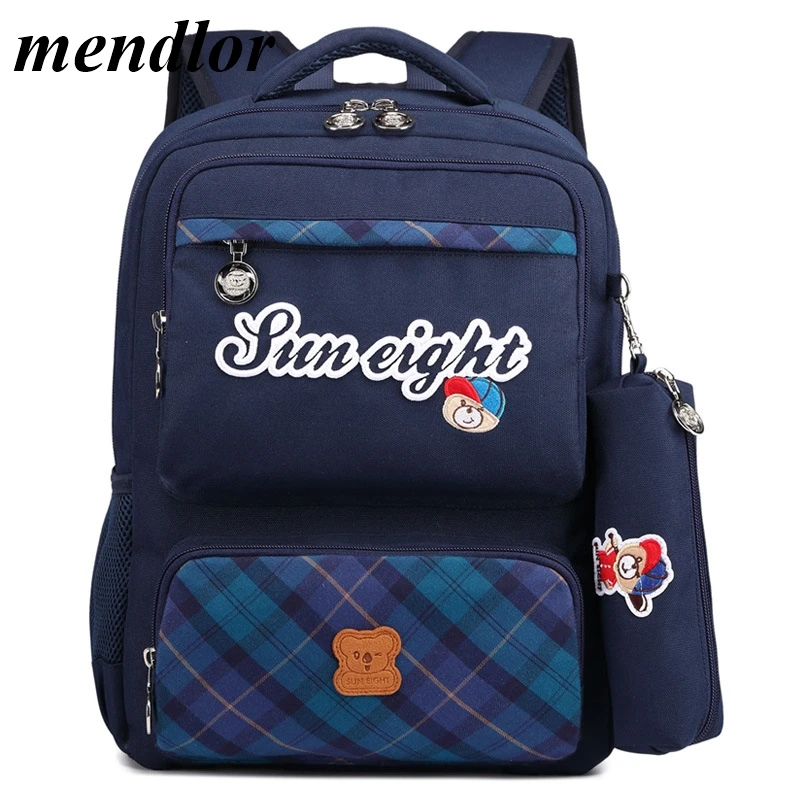 

Waterproof children school bag elementary school backpack boys kids baby bag backpack Orthopedic backpack bookbag Casual Sat
