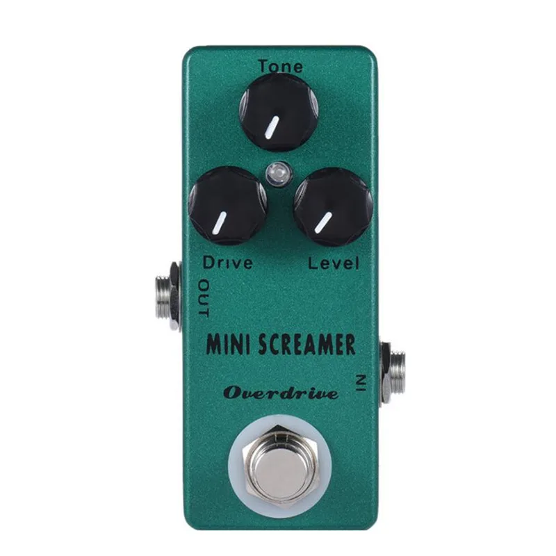 Мини Классический Screamer Overdrive(TS9 включена) гитарная педаль и байпасс