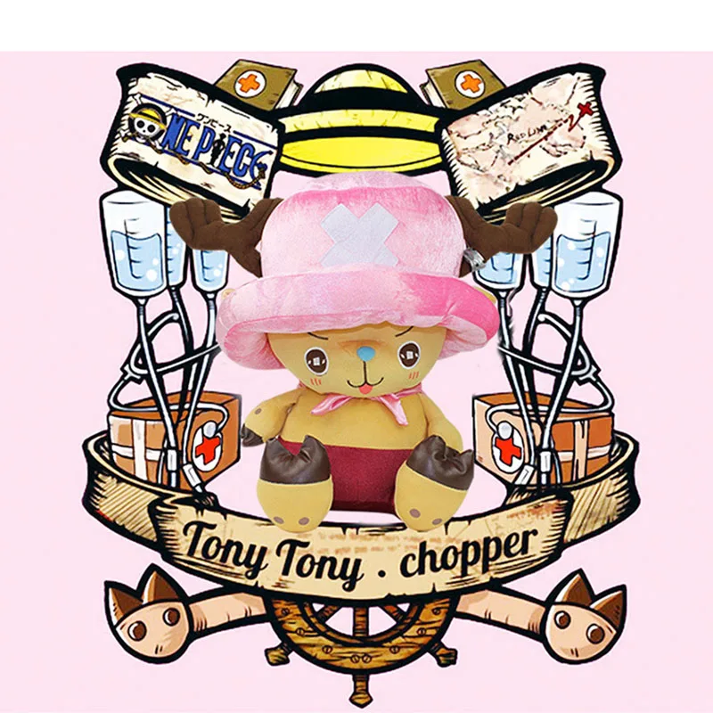 2017 Anime One Piece Tony Tony Chopper Plush Toys Cute Kids Cartoon Chopper Soft Stuffed Dolls Gift for Baby Kids Children Friends 30cm  (4)