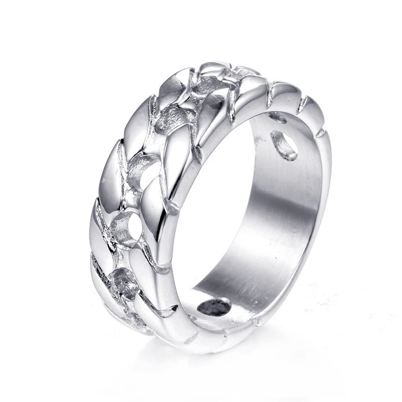 Древние серебряные ювелирные изделия для женщин подарок модные шины шаблон мужчин Будда в форме цепи, для пальца кольцо - Цвет основного камня: 116