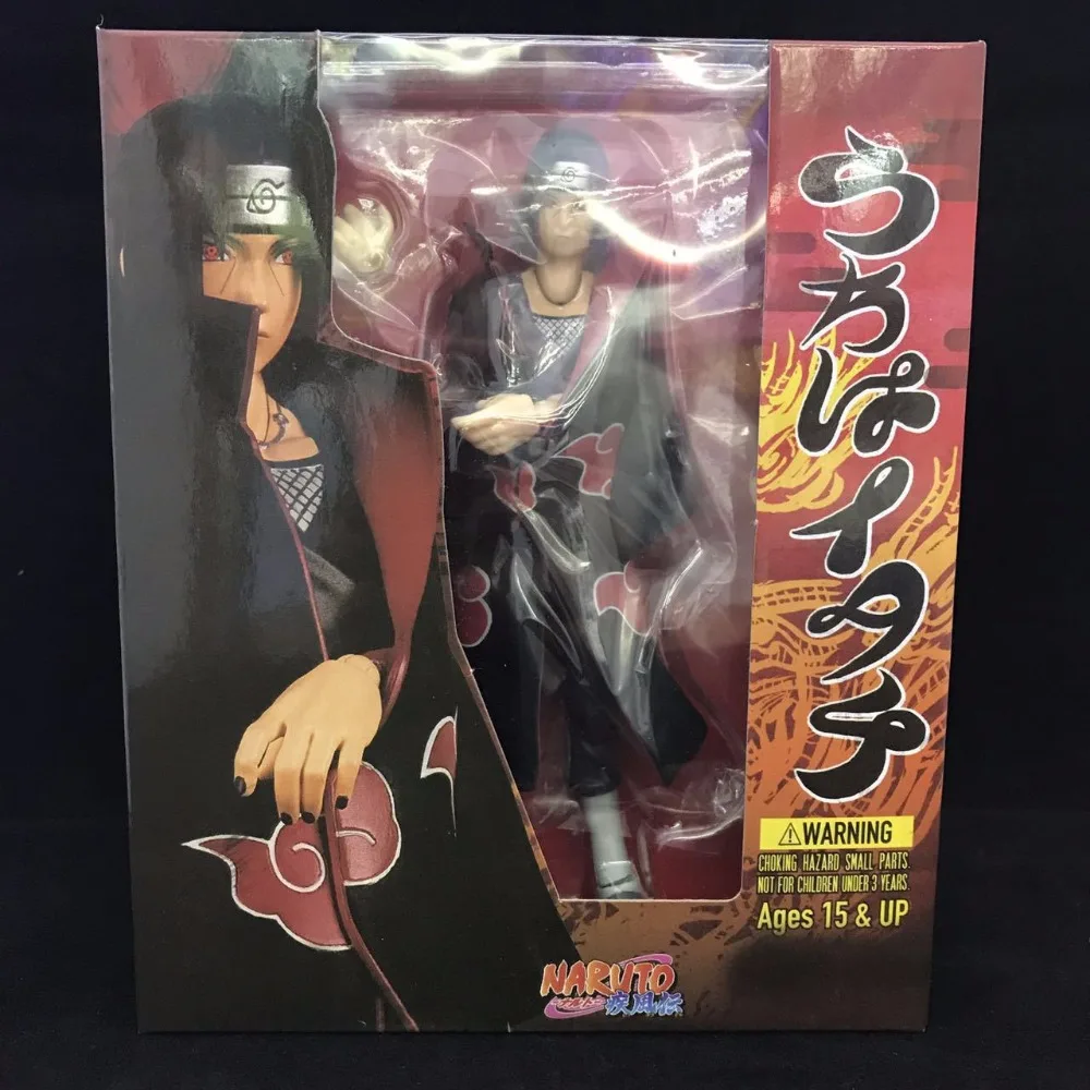 14 см СВЧ Figuarts Аниме Наруто Итачи Учиха Наруто Shippuden S.H.F ПВХ фигурка модель