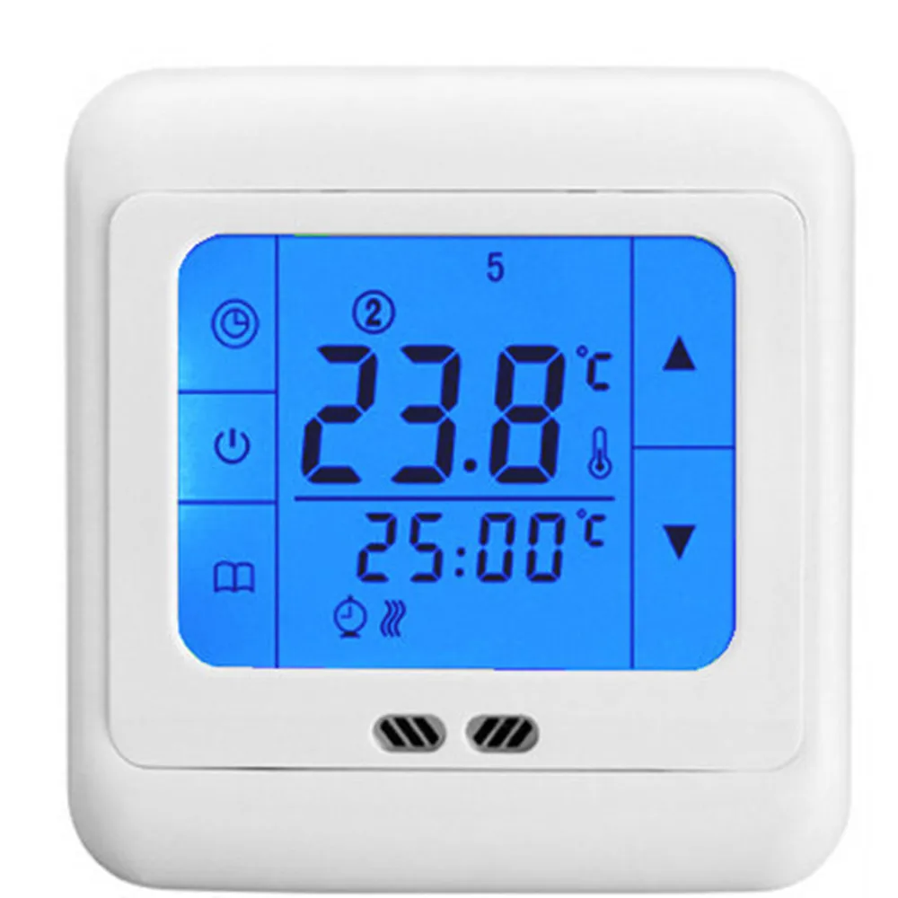 

24V/AC Touch Programming Heating Temperature Instruments Thermostat for Underfloor Heating Systems Thermoregulator