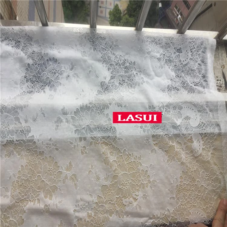 Lasui 1,5 м = 1 шт. высокого качества 23 цвет two-tone красивые ресницы кружевной ткани DIY платье рубашка ткань мягкая кожи C0157