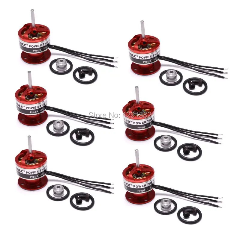 

6pcs CF2822 1200KV Brushless Motor 2-3S For RC Aircraft Quadcopter Multicopter