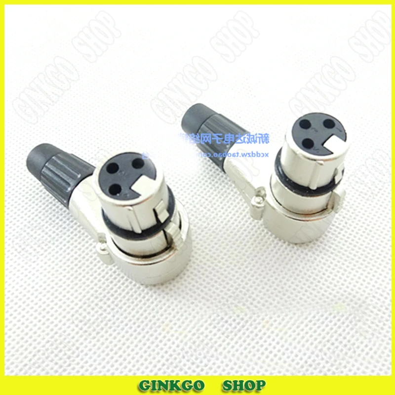 5 шт./лот для LAIHE локоть гнездо 3 Pin XLR разъем изогнутый Тип|lot lot|lot 5pcsl connector |