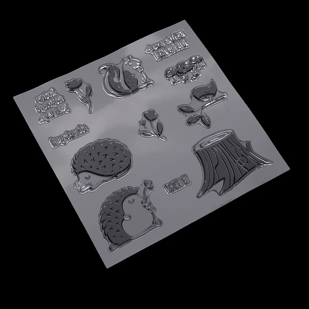 Many Style Butterfly Flower Best Wishes Clear Rubber Stamps for Card Making Decoration Scrapbooking Photo Album Diary