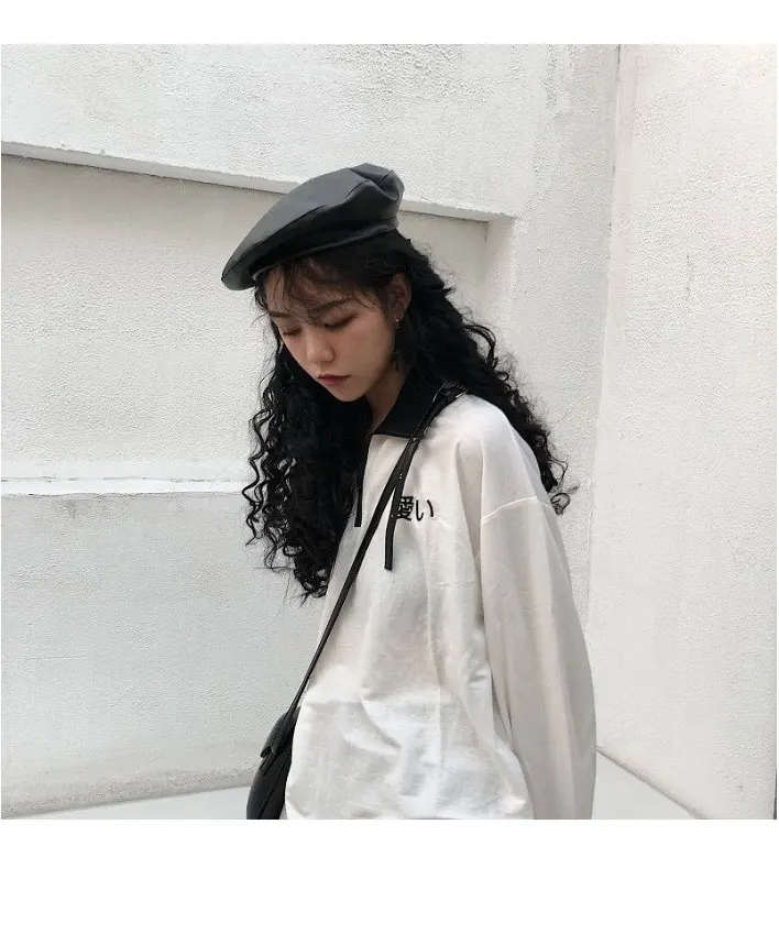 beret hats for women leather berets for women Autumn Winter beret women berets caps for women (18)