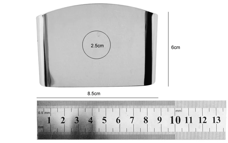 KMYC 1 шт., защита для пальцев из нержавеющей стали, защита для пальцев, не повредит руку, нож, режущий нож, защита для безопасности, инструмент для приготовления пищи, кухонные гаджеты