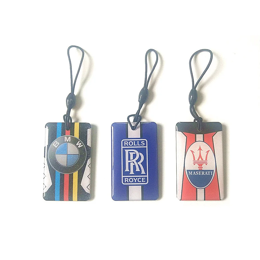 

13.5MHZ UID Changeable S50 1K IC Keys Keyfobs Token Tags S50 NFC Clone Copy Back door Rewritable Blank Magic Card