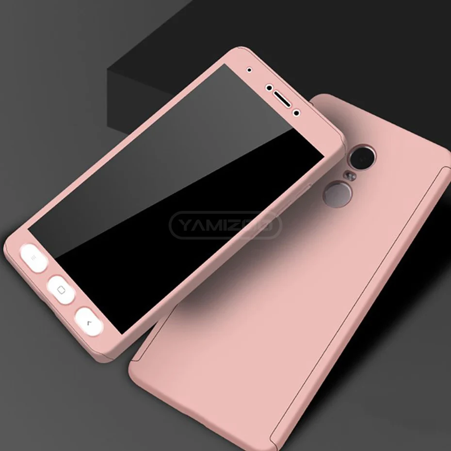 YAMIZOO Case For Xiaomi Redmi 4x Note 4 Case 360 Shockproof Back Cover With Protective Glass For Xiaomi Redmi 4x Note 4 Case On (9)
