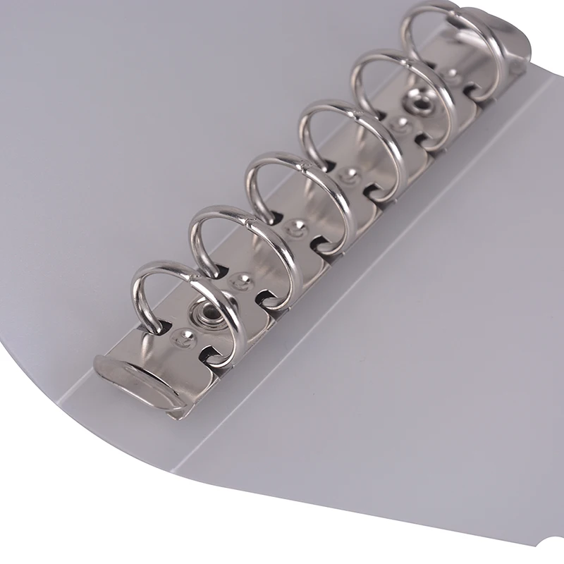 

PVC A5 A6 A7Coil Ring Binder Filler Paper Seperate Planner Receive Bag Card Storage Spiral Notebook Cover Loose Diary
