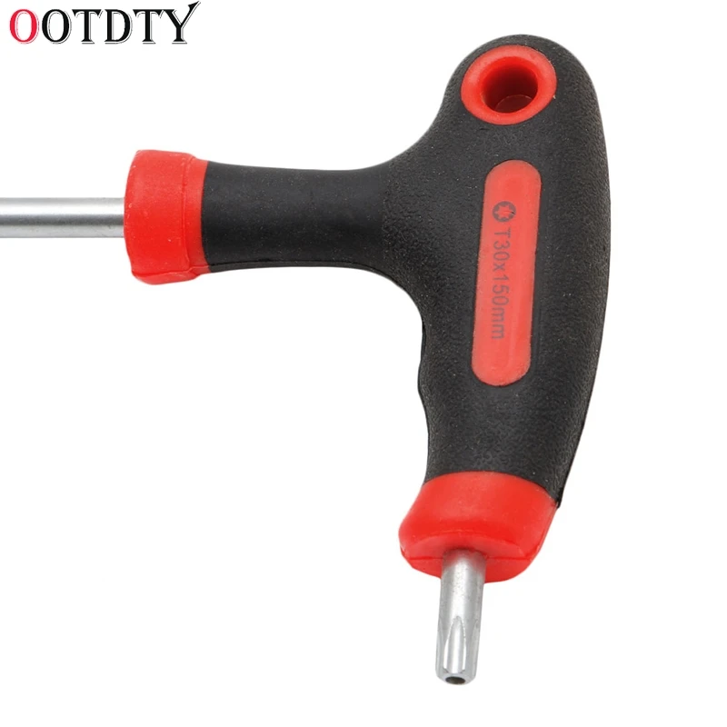 OOTDTY Т-образная рукоятка Torx и шестигранный ключ Отвертка Инструмент T10/T15/T20/T25/T30/T40