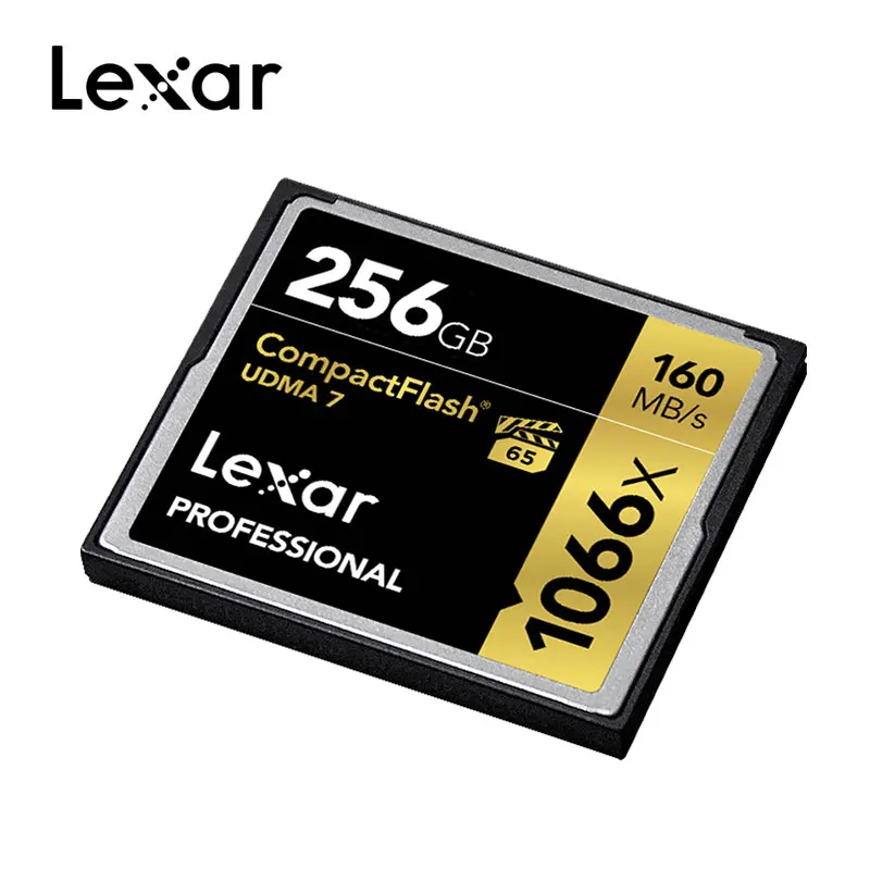 Lexar 160 МБ/с./с бренд 1066x128 Гб CompactFlash CF карта памяти для Dslr камеры Hd видеокамеры 1080 p 3d 4 k Dv видео Dv Dev