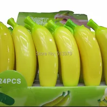 5 шт. Горячие высококачественные стильные пластиковые овощи Шариковая ручка Шариковая фруктовая ручка, пластиковые банановые шариковые ручки, новинка Подарочная шариковая ручка