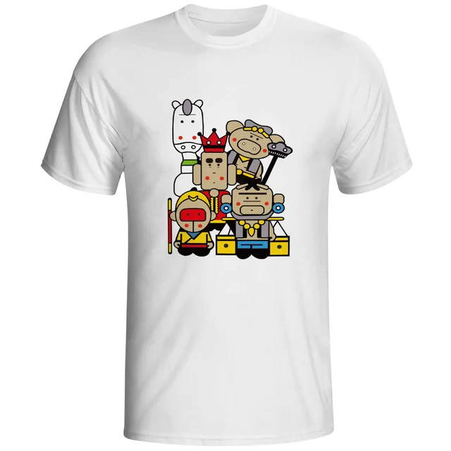 Journey To The West T Shirt Tripitaka Monkey King Pigsy