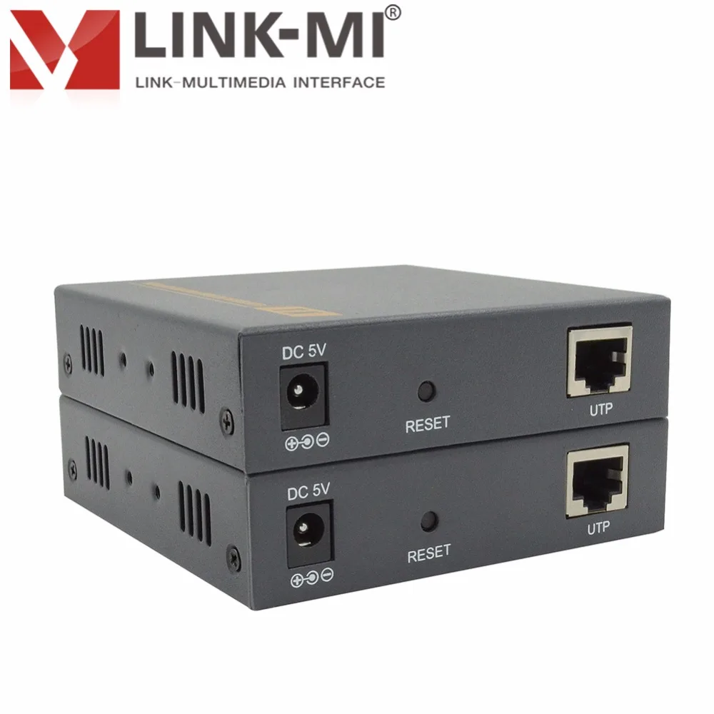 

LINK-MI LM-DT206 HD Video VGA Extender 200m Over Single Cat5/5e Cat6 Cable up to 1920x1080@60 3.5mm Stereo Audioplug and play