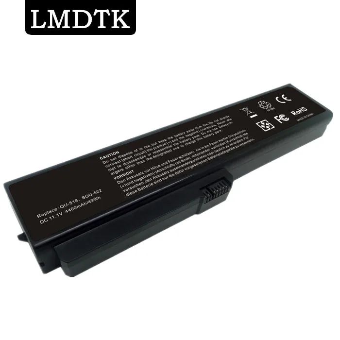 LMDTK Новый 6 ячеечный Аккумулятор для ноутбука Fujitsu Amilo wo񟥠 V3205 SQU 518 522 916C4850F 916C540F