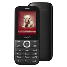 Оригинальный ipro большая клавиатура 2.4 дюймов двойной слот для карт gsm разблокирована мобильного телефона с английским Русский Испанский сотовый телефон Celular