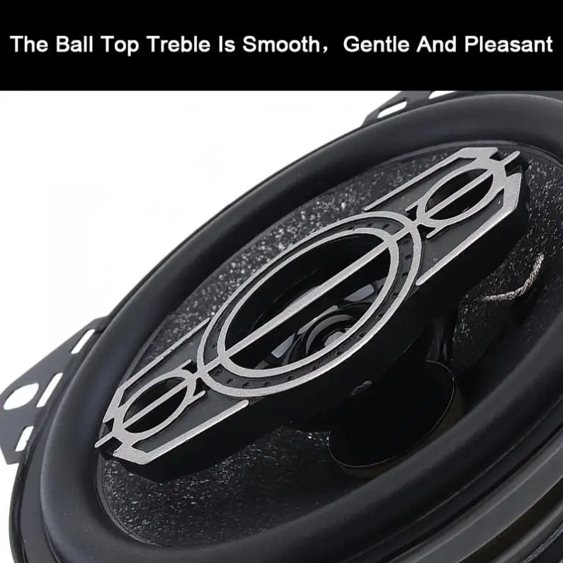 2pcs 4 Inch 300W 4 Way Universal Car Coaxial Auto Music Stereo Full Range Frequency Hifi Speakers Non-destructive Installation car coaxial speakers