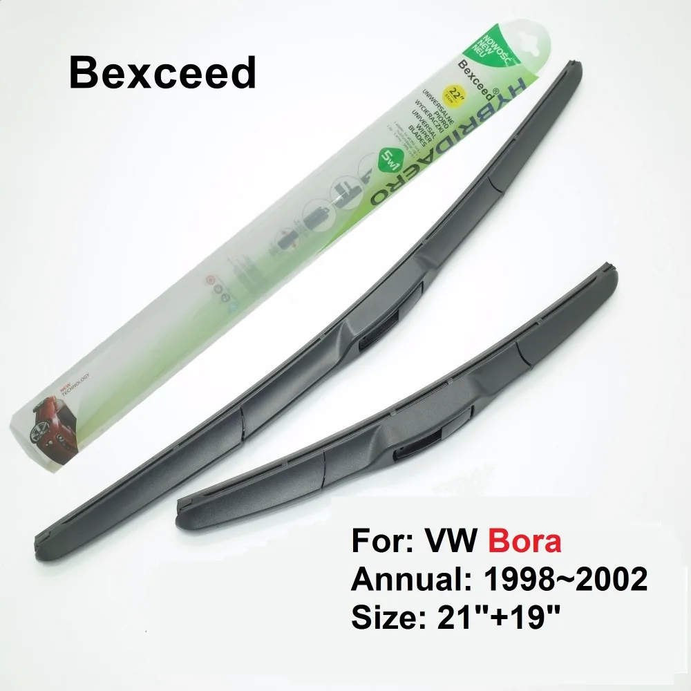 

21"+19" Bexceed of Car Windshield Rubber Hybrid Wiper Blade For VW Bora 1998~2002