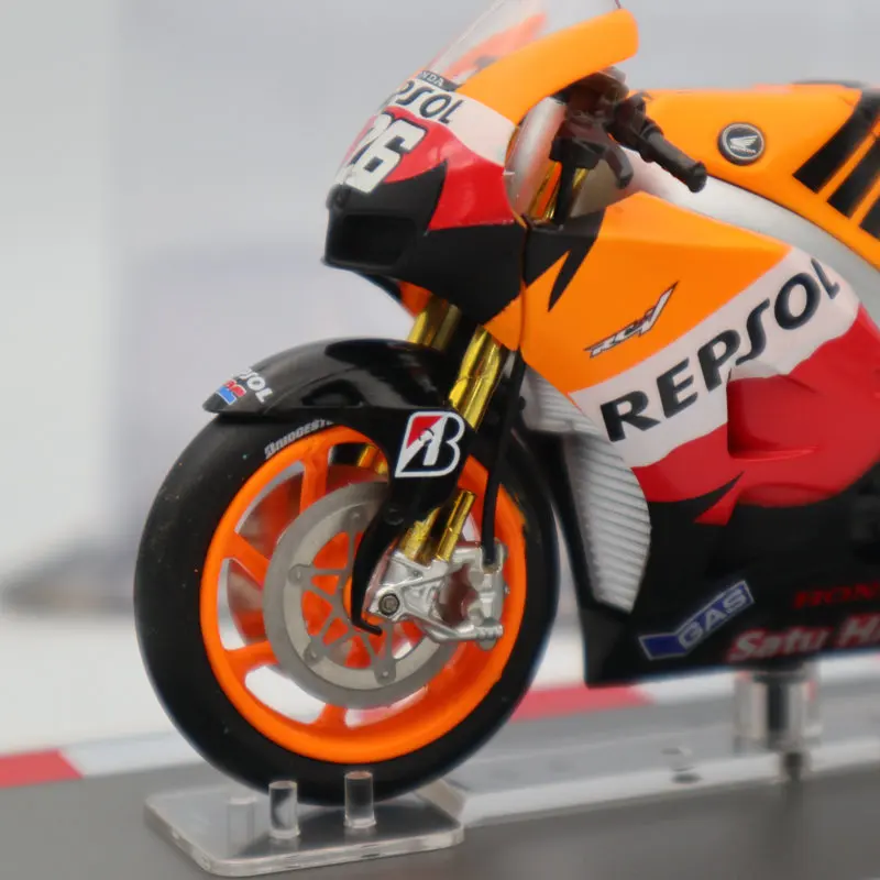 Алтайя HONDA RC213V 2012 Dani Pedrosa 1/18 MOTO-GP REPSOL SATU HATI #26 модели литья под давлением