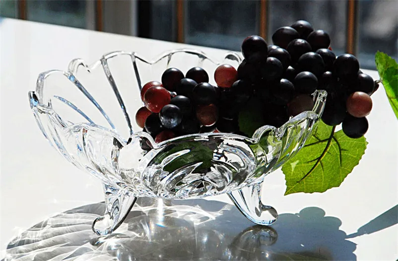 XMT-HOME Хрустальные стеклянные миски для салата Большой размер европейский фруктоза Салатница чаша 1 шт