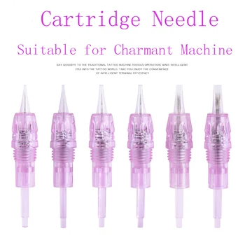 

50pcs Goochie Permanent Makeup Machine Needles Tattoo Eyebrow Lips Cartridge Needles For Permanent Makeup Machine Drop Shipping