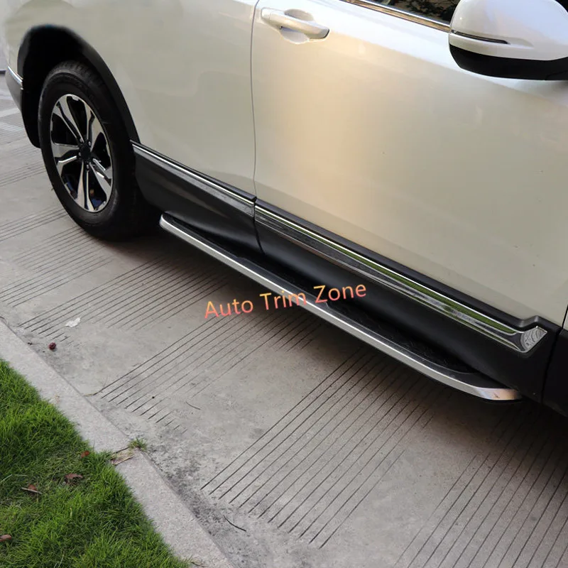 Наружные стальные нижние боковые дверные молдинги 6 шт. для Honda CR-V CRV