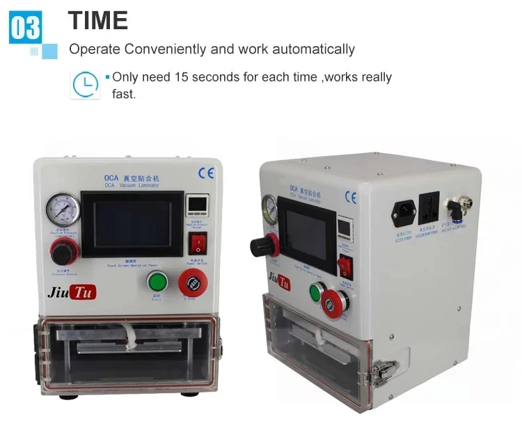 edge laminator machine for cracked lcd screen fix jiutu for samsung s9 s9 plus , iphone x 10 repair  (2)