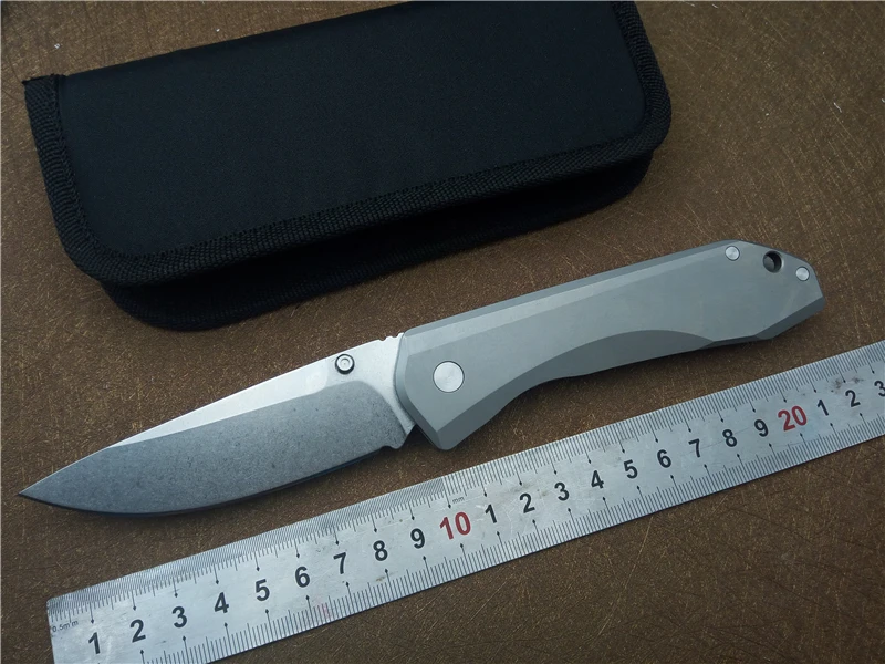 

KESIWO KS92 Tactical knife S35VN blade TC4 titanium handle ball bearing outdoor camping folding pocket fruit knife EDC knives