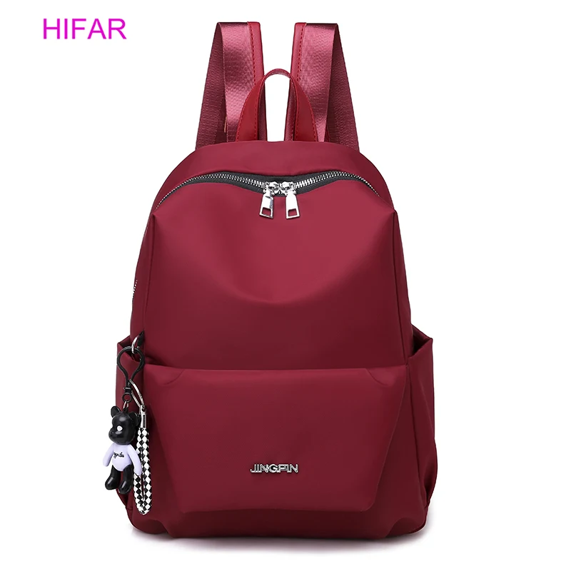 

HIFAR Oxford Women Backpack Fashion Female Small Bagpack Schoolbag for Teenager Girls Multifunction Backpack 2019 Sac A Dos