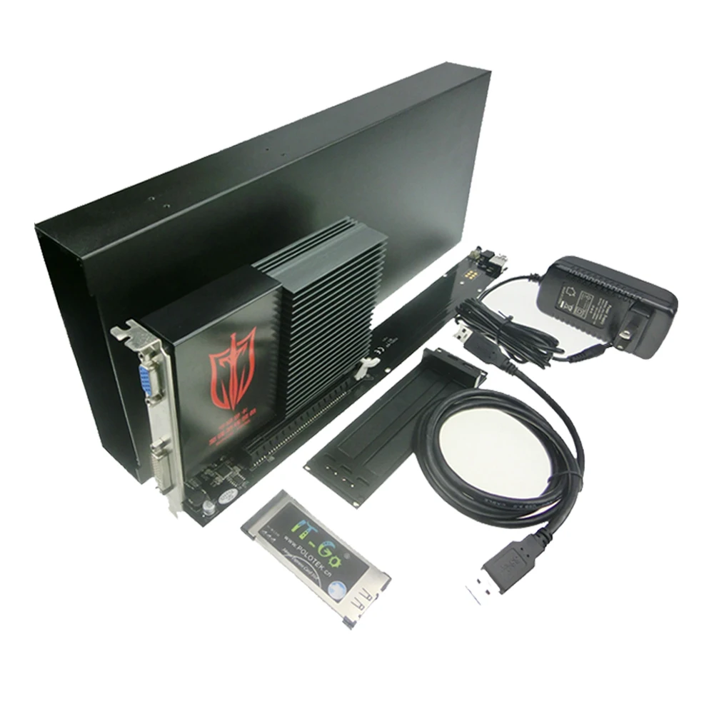 

Expresscard 34/54mm To 2 PCIe 16x slots converter Laptop for PCI-e Sound Card Network card graphics card ADPA9933
