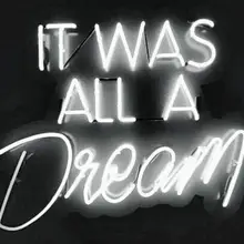 Пользовательский неоновый светильник с синим, белым, красным, розовым, темно-синим, фиолетовым, бирюзовым, зеленым, желтым стеклом