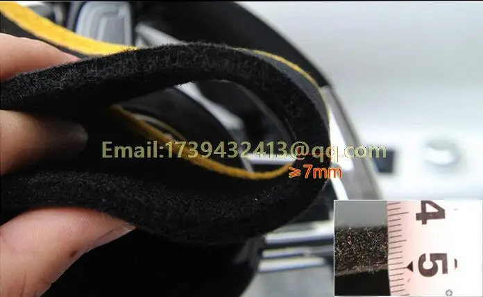 Аксессуары для стайлинга автомобиля Dashmats крышка приборной панели Ford Fusion Mondeo 3 4 MK3