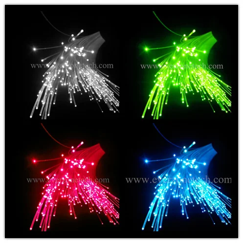 Desencapado da Extremidade do Cabo da Fibra Ótica de Pmma do Diâmetro Rolo de Alta Plástico da Fibra 700mm para a Iluminação da Decoração Brilho Qualidade Cabo Optal 1.5 m –