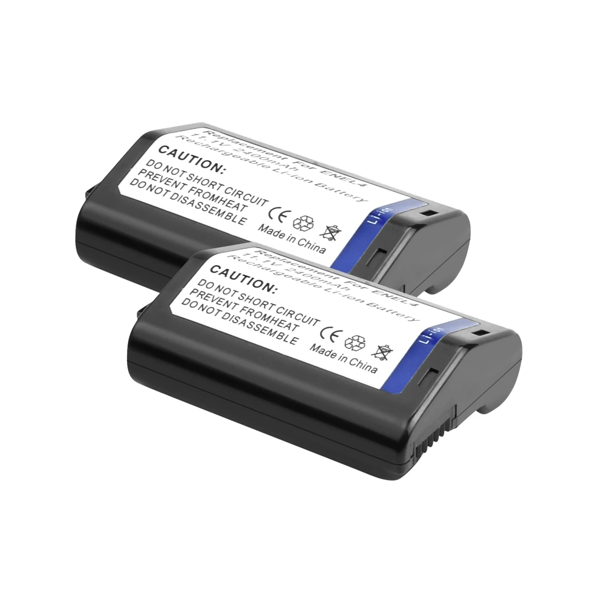 

11.1V 2400mAh Li-ion EN-EL4A EN-EL4a ENEL4 EN EL4 Battery for Nikon D3S D2H D2Hs D3 D2Xs D2X D300 F6 D2Z D3X F6 Grip L15