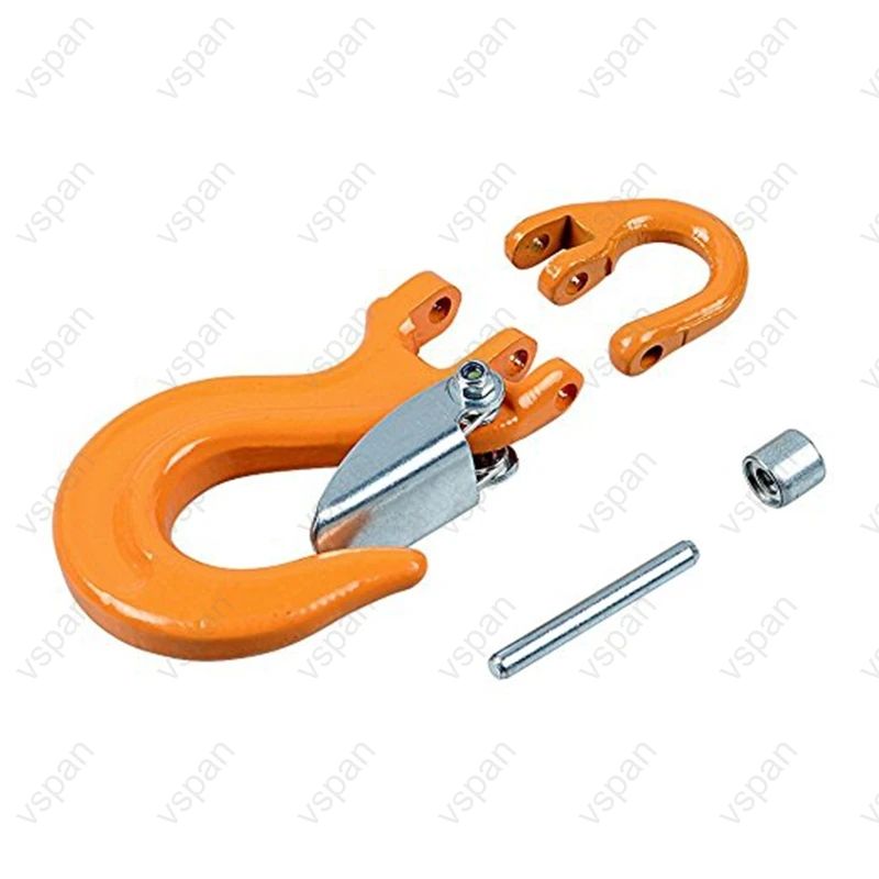 نصف لينك clevis السلامة مزلاج رافعة قطب هوك ل jeep wrangler شاحنة الطرق الوعرة 4wd الاكسسوارات الاصطناعية ونش حبل ربط مجموعات