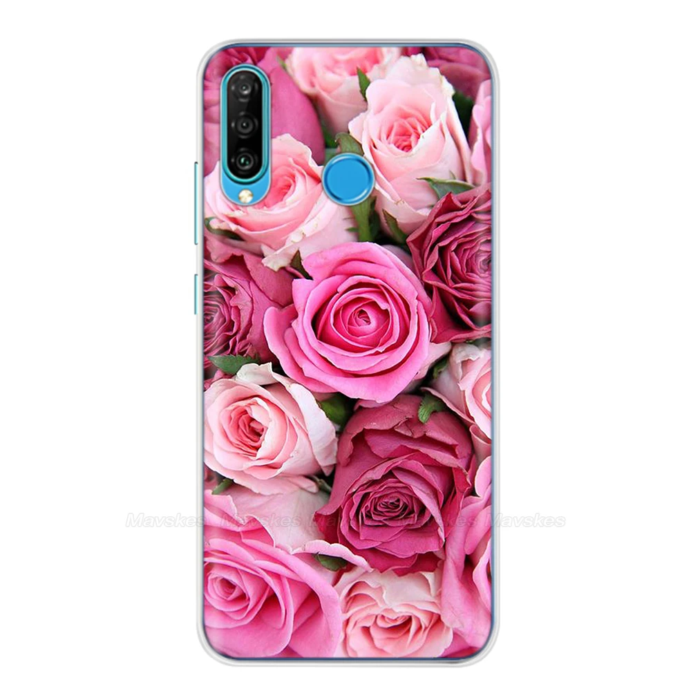 Для huawei P30 Lite Чехлы Силиконовые Мягкие ТПУ задняя крышка для Funda huawei P30 Lite Pro P30Lite P30Pro P 30 чехол для телефона Couqe - Цвет: 1