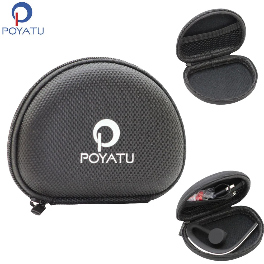 POYATU портативный чехол для наушников сумка хранения ДЛЯ Jabra Storm Sport Pace Pulse Step ROX Halo Free