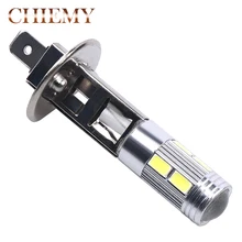 2 шт. H1 светодиодный лампы головной светильник белого цвета высокого Мощность 10 SMD 5630 авто светодиодный H1 автомобильный светильник тумана сигнала поворота светильник вождения DRL лампы 12V