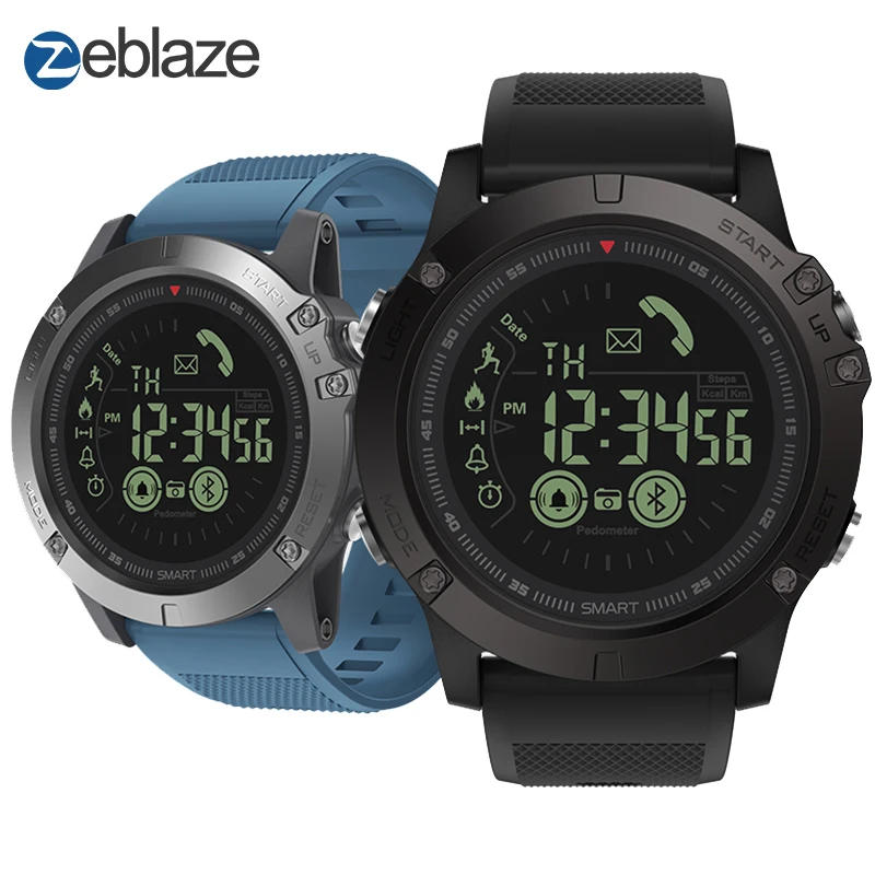 New Zeblaze VIBE 3 Flagship Rugged Smartwatch 33-month Standby Time 24h All-Weather Monitoring Smart Watch For IOS And Android New Zeblaze VIBE 3 Flagship Rugged Smartwatch 33-month Standby Time 24h All-Weather Monitoring Smart Watch For IOS And Android