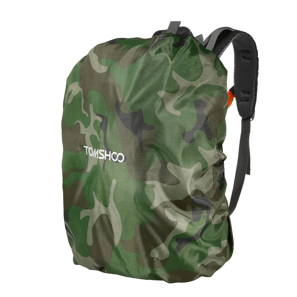 

TOMSHOO 40L-50L Waterproof Rain Cover Backpack Raincoat Suit Backpack Rain Cover for Hiking Outdoor Traveling Camping Cover Case