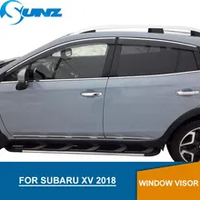 Window Visor for Subaru XV 2018 side window deflectors rain guards for Subaru XV 2018 SUNZ