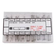 1,5 мм кожаный ремешок для часов стальной браслет ухо в штучной упаковке стол Соединительный вал аксессуары для часов TT@ 88