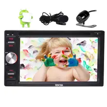 Android6.0 6.2 ”Doble Din En El Tablero de Coches Reproductor de DVD GPS de radio Del Coche de Navegación de Apoyo WiFi/Bluetooth/USB/espejo-link + Cámara de Copia de seguridad