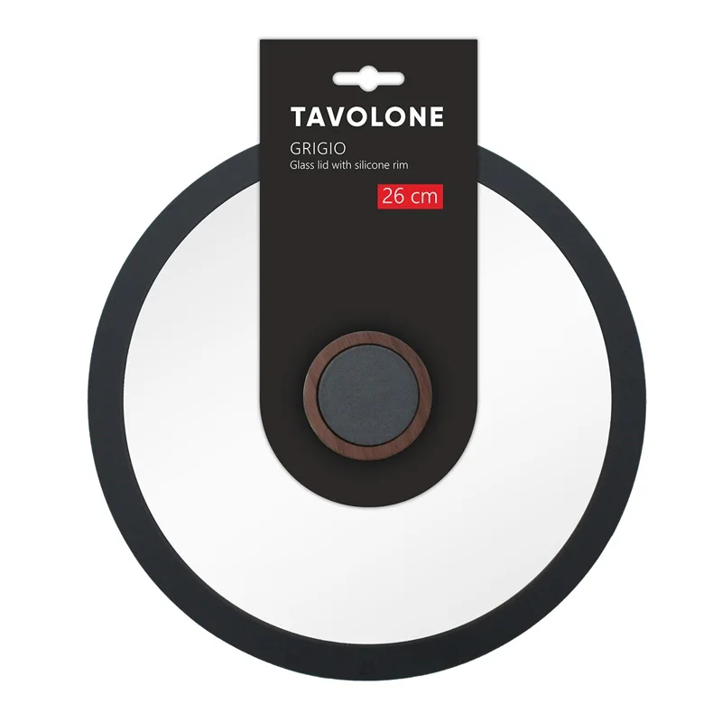 Крышка TAVOLONE, GRIGIO, 26 см
