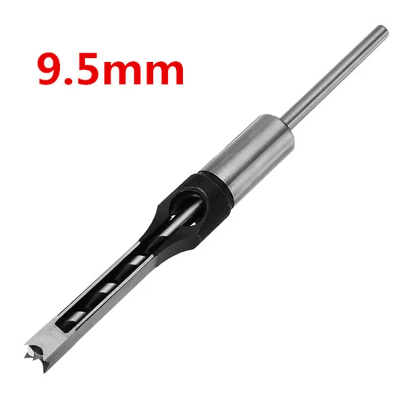 DANIU 9.5mm Woodworking Square Hole Saw Drill Bit Square Mortising