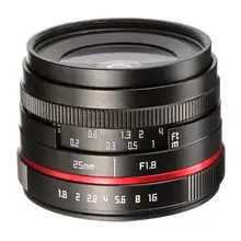 25mm F1.8 Prime Lens Manual Focus for Sony E-mount Mirrorless Camera A6500 A6000 A5100 A5000 NEX7 NEX6 NEX5 25mm F1.8 Prime Lens Manual Focus for Sony E-mount Mirrorless Camera A6500 A6000 A5100 A5000 NEX7 NEX6 NEX5