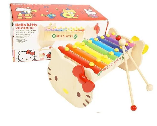 Детский музыкальный инструмент 8-Note деревянный ксилофон музыкальная игрушка развитие