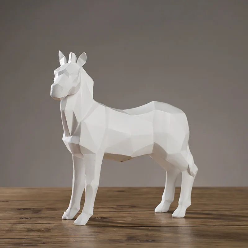  Nordic Creative Battle Steed Crafts Home Living Room Bedroom Wine Cabinet Sample Room Decoration Or - 33055805723